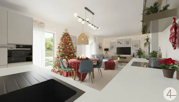 Barrierefreie Terrassenwohnungen in ruhiger, naturnaher Lage