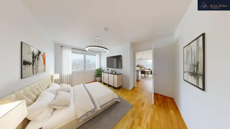 Helle 3-Zi-Wohnung mit Balkon in Klosterneuburg, 63 m², €1.199!