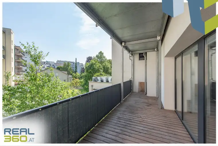 Innenstadt Linz | Single- oder Pärchenwohnung mit großer Terrasse