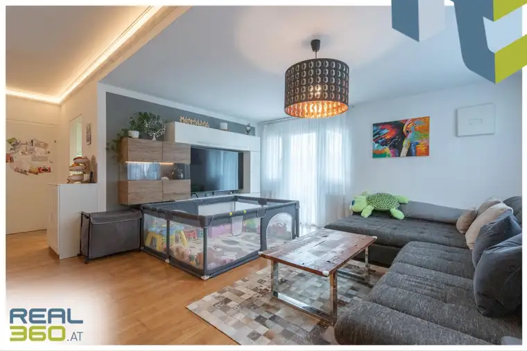 Attraktive Terrassenwohnung im Grünen – modernisiert und vielseitig inkl. Garage