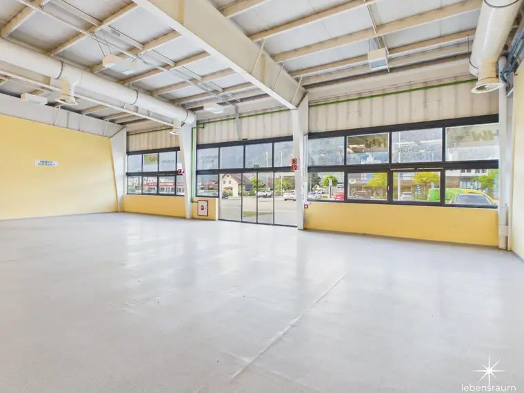 Top-Geschäftslokal in Spittal an der Drau: ca. 575 m² Nutzfläche. Flexibel &amp; sofort verfügbar.
