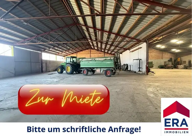 Neudorf/Weinviertel – Halle zur Vermietung, ideal für die Lagerung von Booten, Campingfahrzeugen