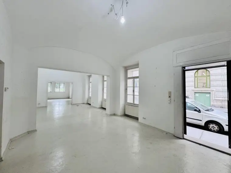Loft-Geschäftsfläche in toller Lage Nähe Mariahilfer Straße!