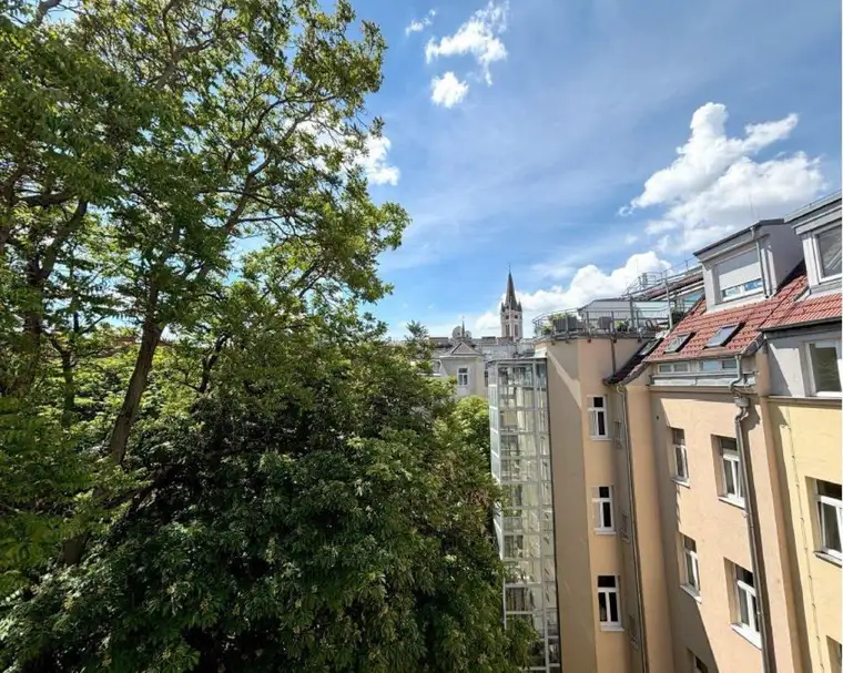 Hofseitige Drei Zimmer DG-Wohnung Nähe U3 Kardinal Nagel Platz!