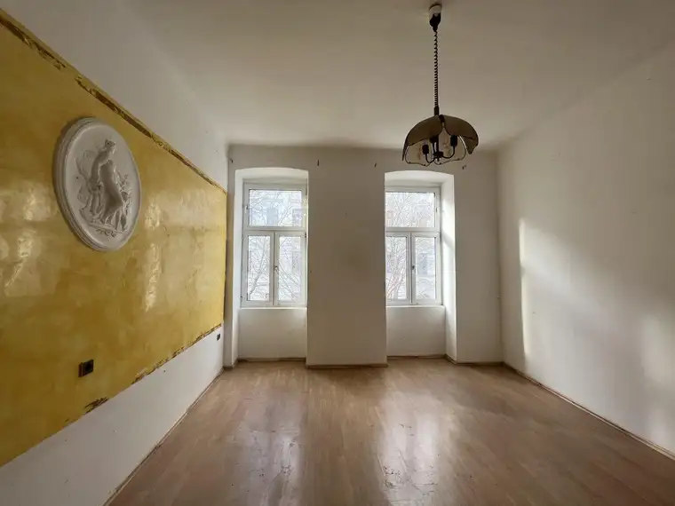 Charmante Altbauwohnung in Wien mit viel Potential - 55.64m², 2 Zimmer, sanierungsbedürftig