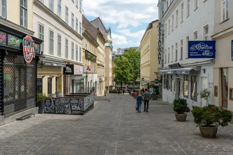 Gewerbefläche in Toplage des 6. Bezirks – nur wenige Schritte zur Mariahilfer Straße!!!