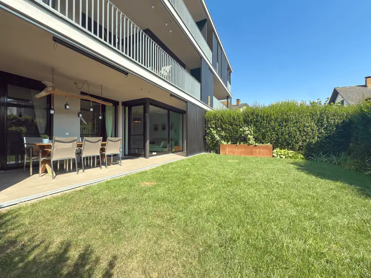 Attraktive 3-Gartenwohnung mit 2 Tiefgaragenplätzen