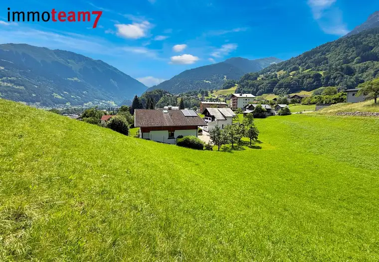 Baugrund mit Alpenpanorama in Tschagguns - ruhig, sonnig, zentrumsnah