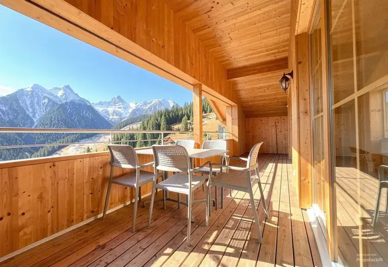 Ski-in/Ski-out-Panoramawohnung mit eigener Sauna – 104,87 m² für bis zu 8 Personen