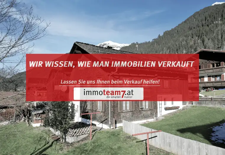 VERKAUFT - Authentisches Montafonerhaus - Charakter, Ruhe &amp; Raum zur neuen Gestaltung