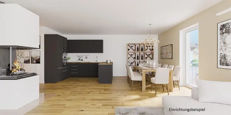 PROVISIONSFREI! 117 m² Neubau-Penthouse mit großer 84m² Dachterrasse in Radfeld