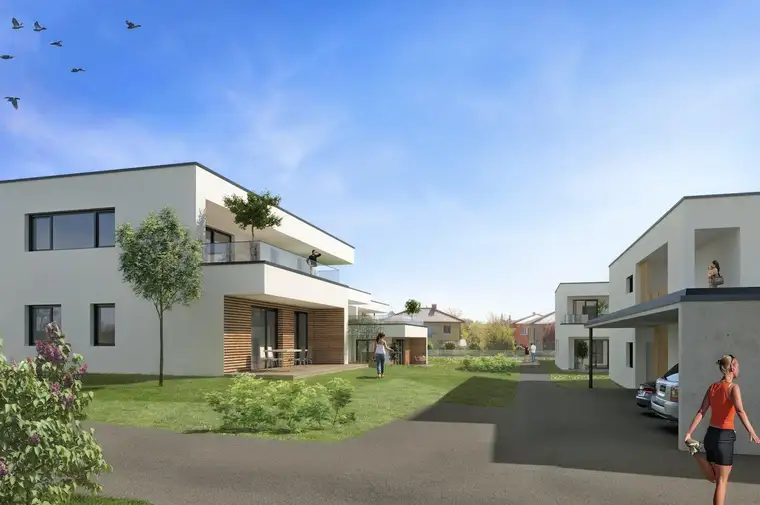 Energieeffizientes Neubauprojekt 2-Zimmer Gartenwohnung