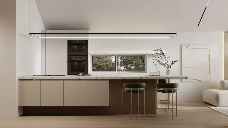 **Seeblick, 104 m²-Eigengarten und 3-Zimmer**