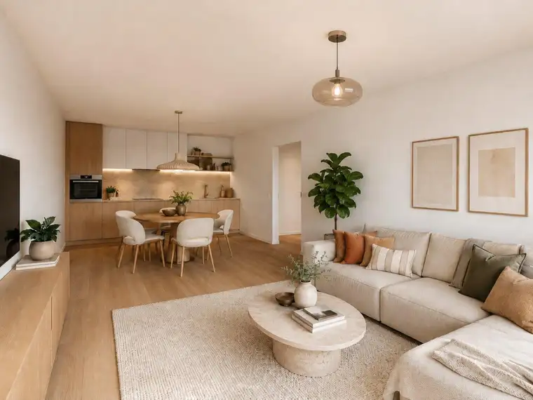 Moderne 3-Zimmerwohnung mit großer Terrasse &amp; Garten