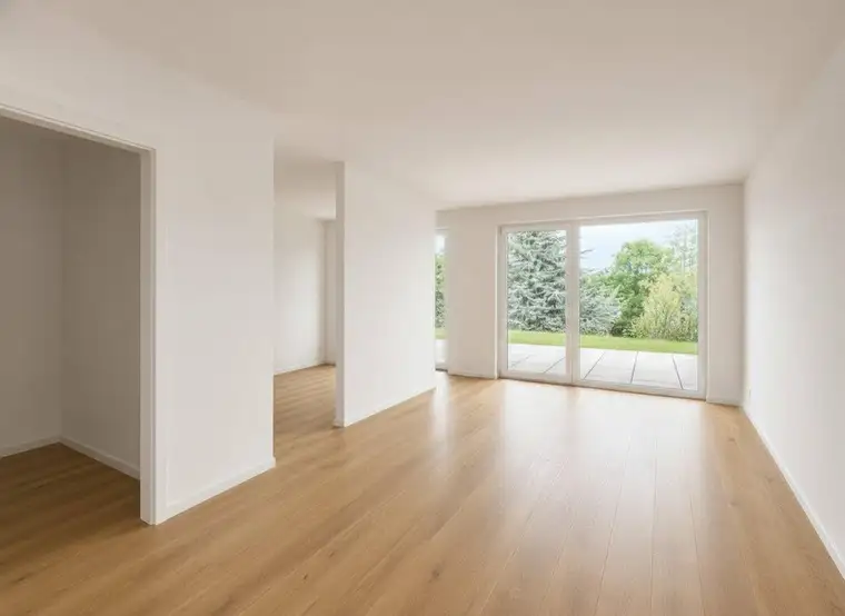 Modern wohnen mit Terrasse und eigenem Hausgarten