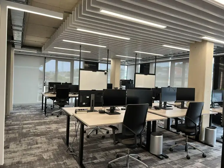exklusive teilmöbliere Bürofläche - Architektur maßgeschneidert für Innovation