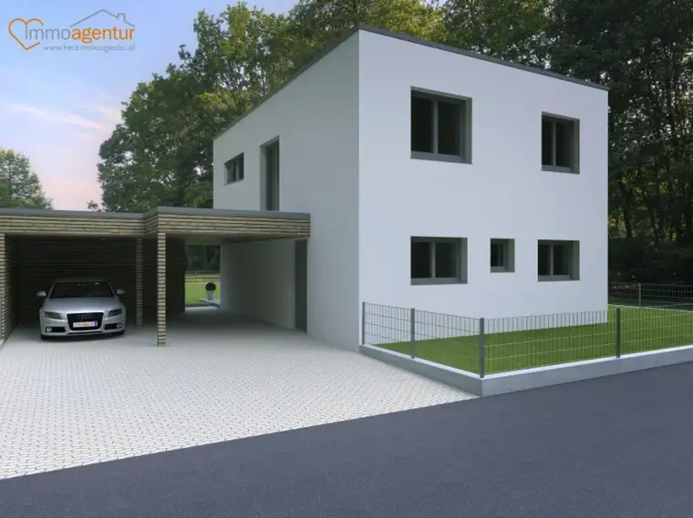 NEUBAU Designerhaus vom Baumeister ca.128m², 4 Schlafzimmer, ZIEGELMASSIV - TOPAUSSTATTUNG auf Ihrem Grundstück