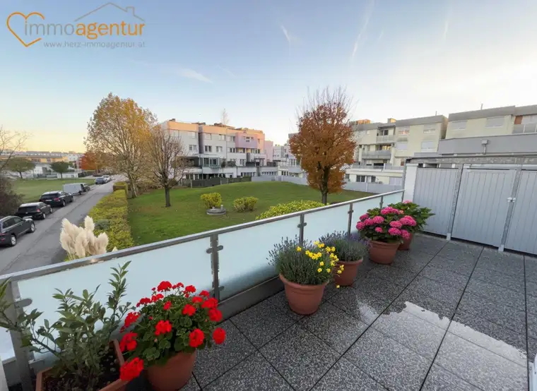 RESERVIERT! PREISVORTEIL! SOFORTBEZUG! 90m²- Terrassenwohnung in Marchtrenk mit insges. 44m² Terrassenfläche!