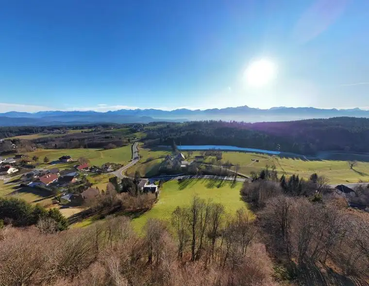 Gemeinde Velden am Wörthersee - sonniges Panoramagrundstück ALTWIDMUNG