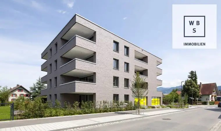Erstbezug! Sehr schöne 2-Zimmer-Terrassenwohnung in schöner Wohngegend in Feldkirch