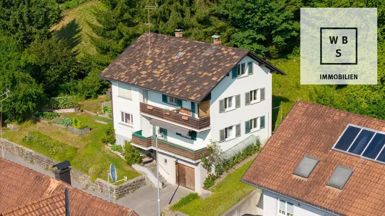 Attraktives Einfamilienhaus mit zwei Wohneinheiten in schöner Lage in Dornbirn