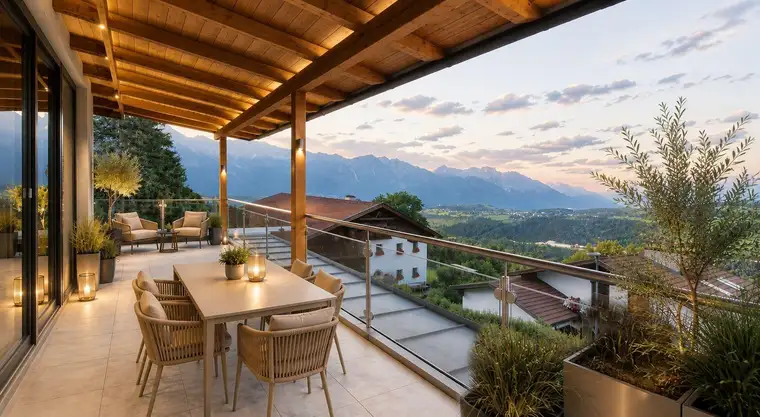 Penthousewohnung mit Ausblick und Dachterrasse - Wohnen in Kreith