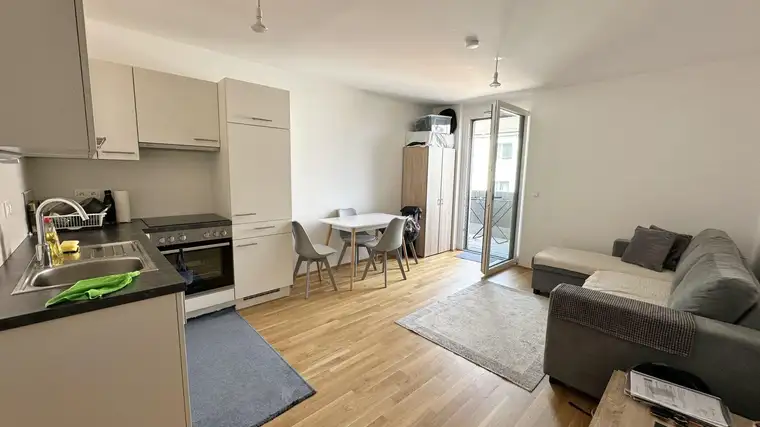 Moderne 1-Zi -Wohnung mit Balkon - nahe Millennium City (provisionsfrei)