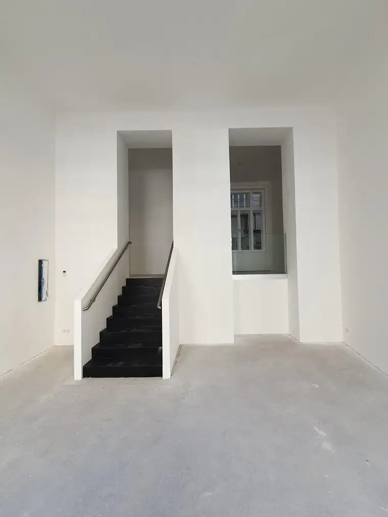 Geschäftslokal - Edelrohbau in der Porzellangasse
