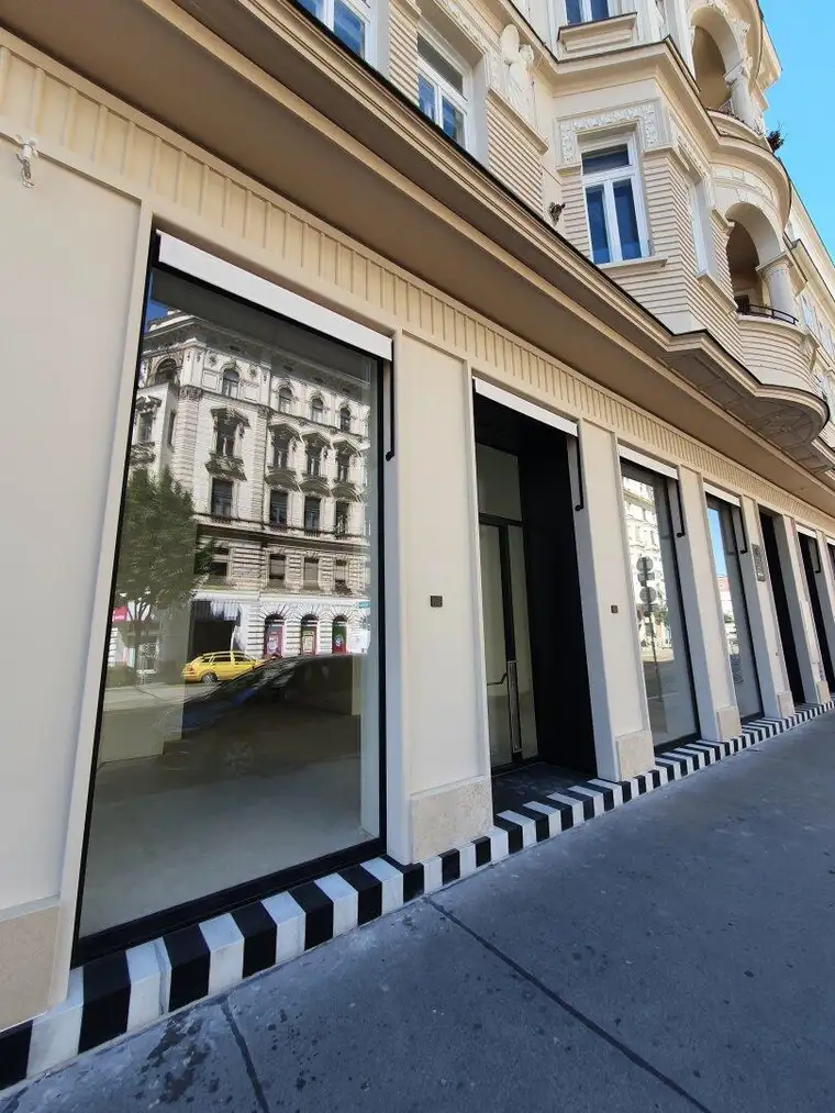 Geschäftslokal - Edelrohbau in der Porzellangasse