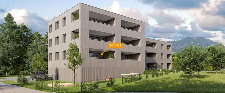 3-Zimmer-Terrassenwohnung (TOP 5) in Rankweil, Vorderlandstraße