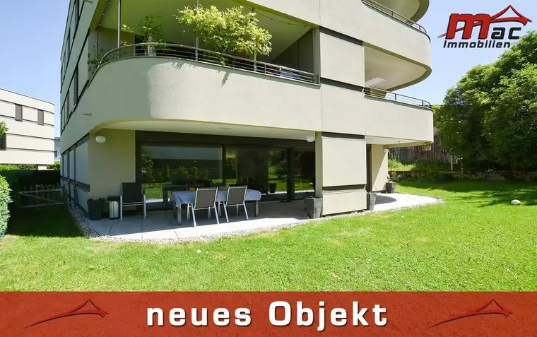 Neubau – Gartenwohnung mit großzügigem Privatgarten in ruhiger Sackgassenlage