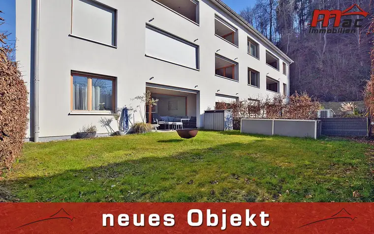 Charmante 3 Zimmer Neubau - Gartenwohnung