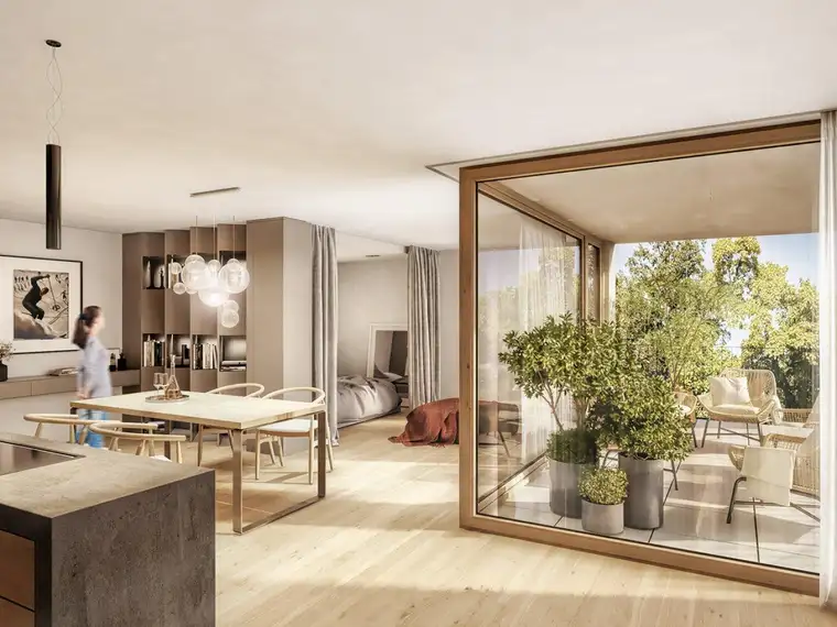 Studio mit Dachterrasse | TOP 09, 1-Zimmer-Einheit im Jöchlerhaus Landeck