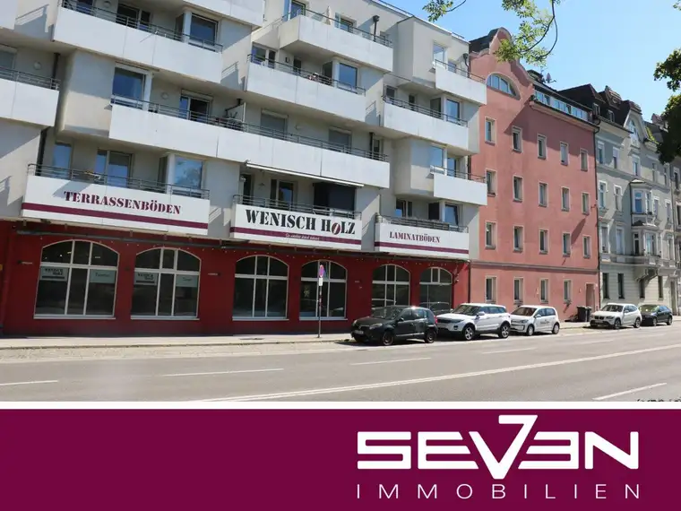 Handelsfläche oder Büro auf 2 Ebenen in der Hallerstrasse - mit großen Fensterflächen