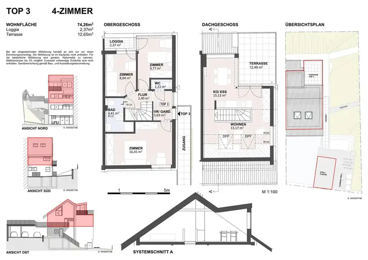 4-Zimmer DG-Maisonette