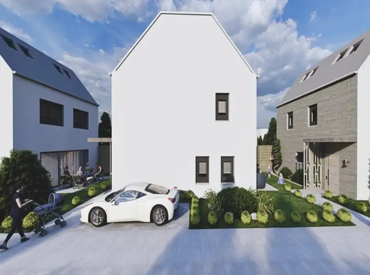 Neubaujuwel in Essling! Schlüsselfertiges Einfamilienhaus! Bezugsfertig im Jänner!