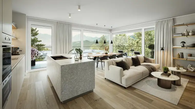 3-Zimmer-Dachgeschosswohnung in sonniger Aussichtslage