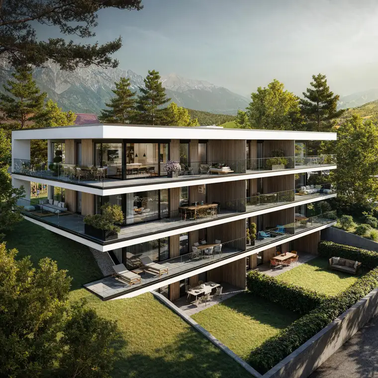 3-Zimmer-Dachgeschosswohnung in sonniger Aussichtslage