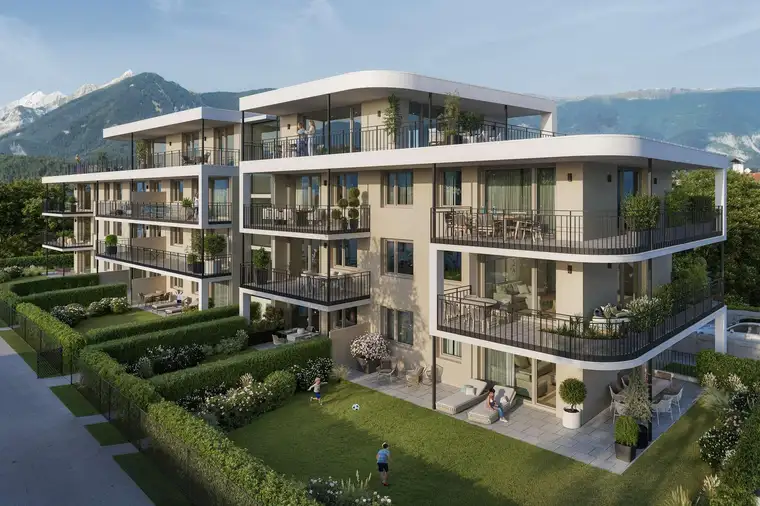 letzte verfügbare 3-Zimmer-Gartenwohnung in Schwaz