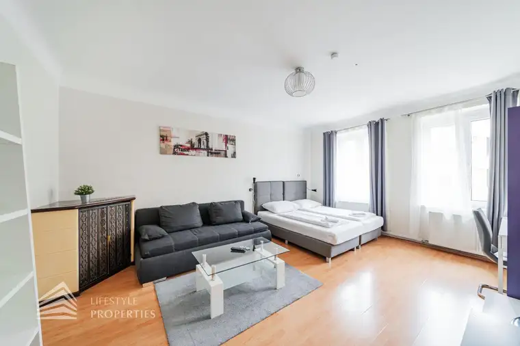 Voll möblierte 2,5-Zimmer Wohnung, Nähe Erholungsgebiet Wienerberg