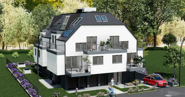 Erstbezug! 3-Zimmer Wohnung mit Balkon, Nähe Oberen Mühlwasser