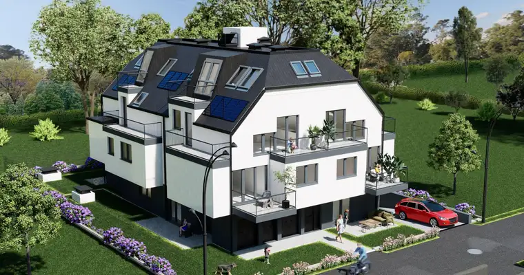 Erstbezug! 3-Zimmer Wohnung mit Loggia und Balkon, Nähe Oberes Mühlwasser