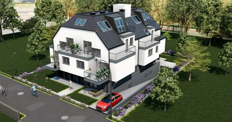 Erstbezug! 2-Zimmer Wohnung mit zwei Dachterrassen, Nähe Oberes Mühlwasser