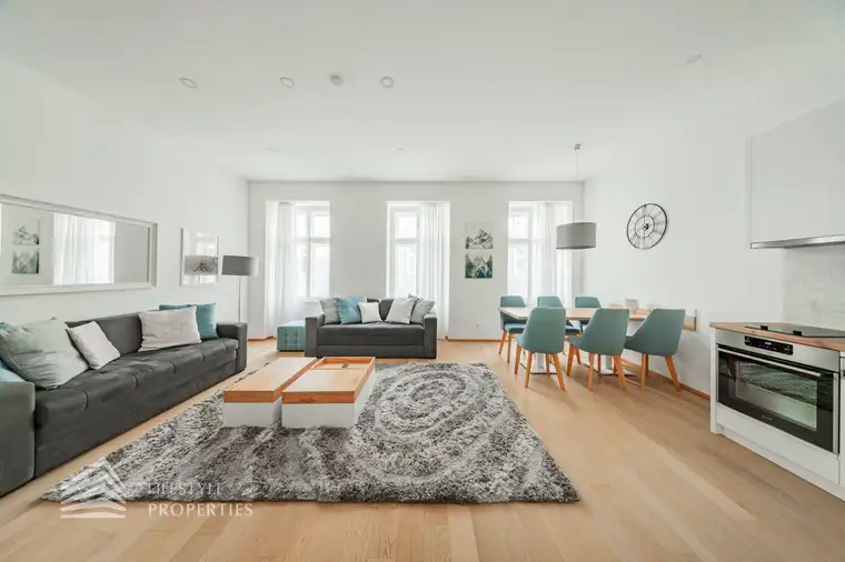 Exklusive 3-Zimmer-Eigentumswohnung mit Terrasse in ruhiger, zentraler Lage in Wien