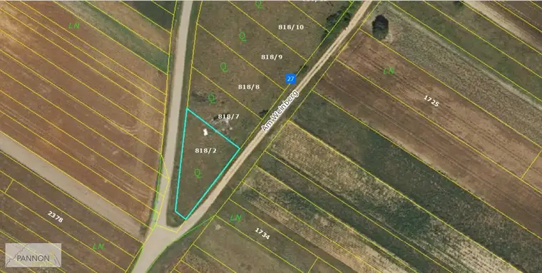 Nickelsdorf - exklusives Baugrundstück mit Weitblick umgeben von Grünland
