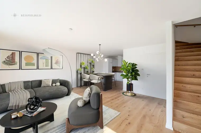 Modernes Wohnen mit Stil – Reihenhaus in Tillmitsch mit Garten &amp; Terrasse