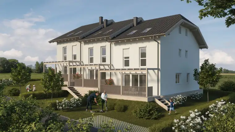 PROVISIONSFREI! Familienfreundliches Reihenhaus Top 1, nähe Mondsee Familientraum Oberwang