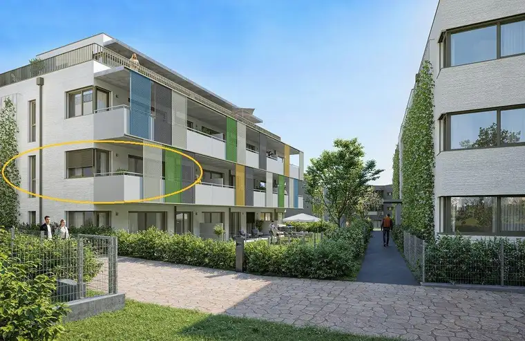 AM FLIEGENSPITZ - 3 Zimmer mit Balkon | Grün - Modern - Nachhaltig | Provisionsfrei!