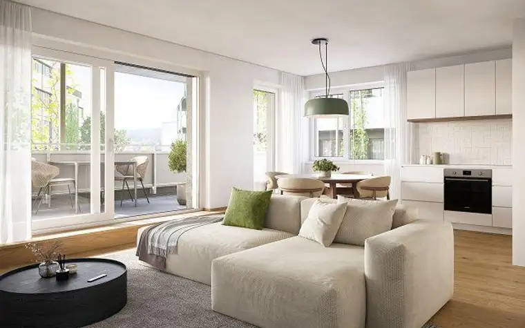 AM FLIEGENSPITZ - 3 Zimmer mit Balkon | Sonnenuntergang | Umweltgerechte Bauweise | Provisionsfrei!
