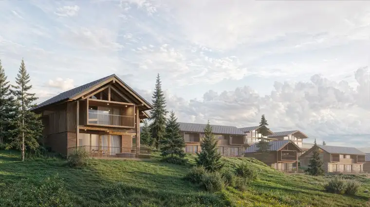 Chaletdorf am Falkert – stilvolles Familienchalet bei 6 % Rendite!